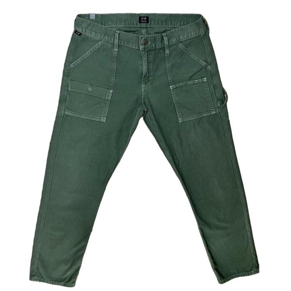 Citizens of Humanity Green Leah Cargo Pants - Picture 1 of 4